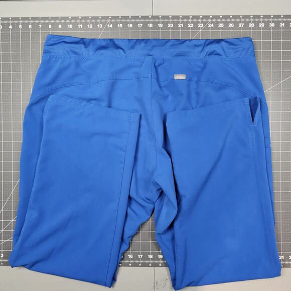 Figs Technical Collection Scrub Pants Womens XXL Tall Blue Hospital T21004T - Picture 10 of 13